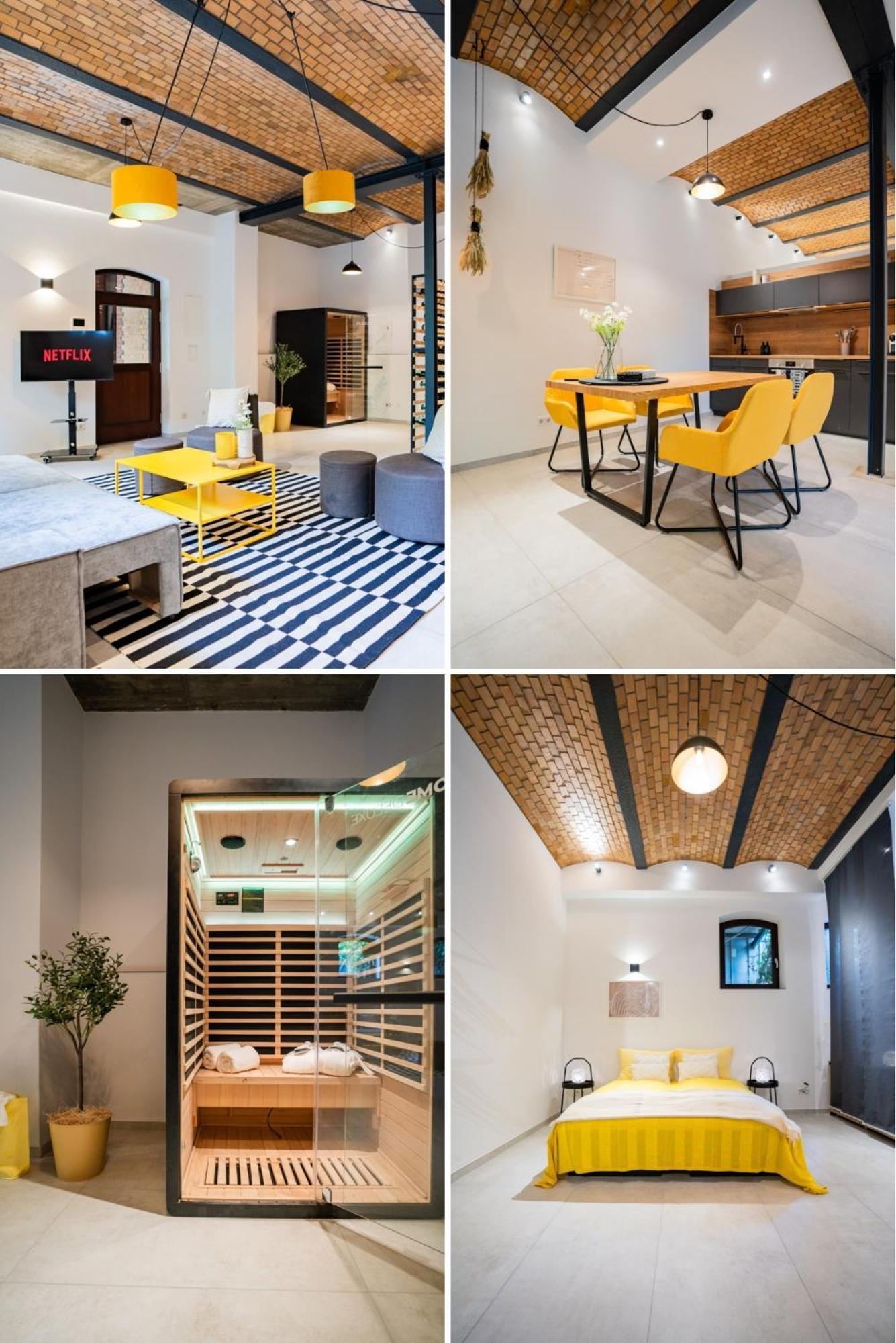 Appartement Luxurioeses 100m2 Loft Mit Sauna & Parkplatz - Platz Fuer 4 Personen *
